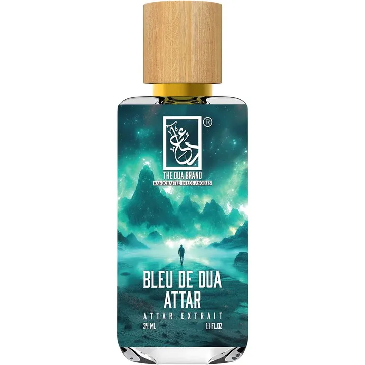 The Dua Brand Bleu de Dua Attar perfume bottle