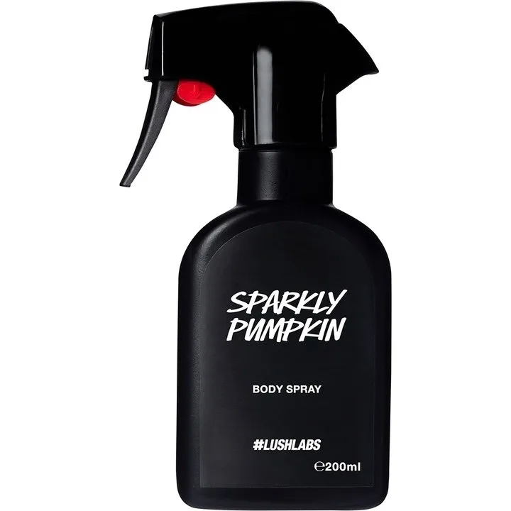 Lush Sparkly Pumpkin perfume bottle