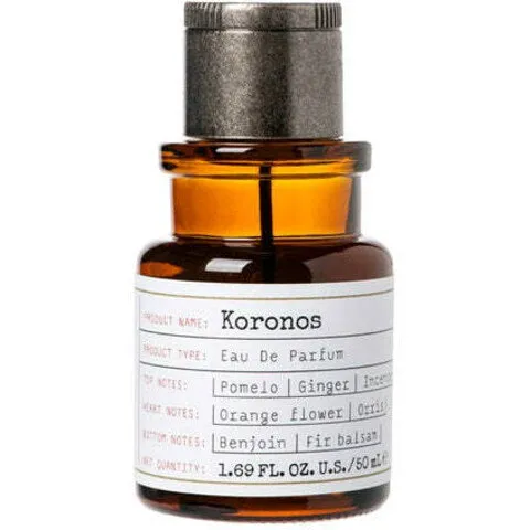 The Naxos Apothecary Koronos perfume bottle