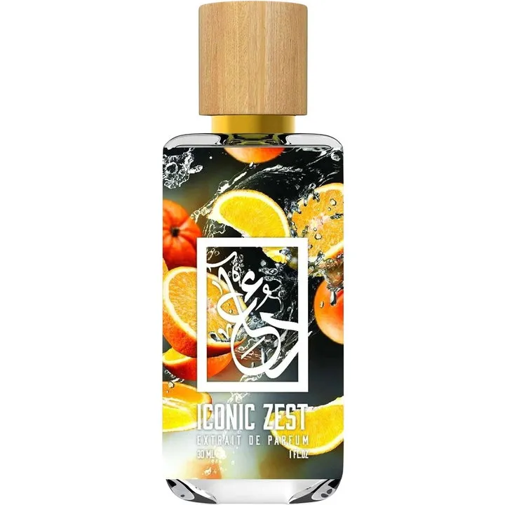 The Dua Brand Iconic Zest perfume bottle