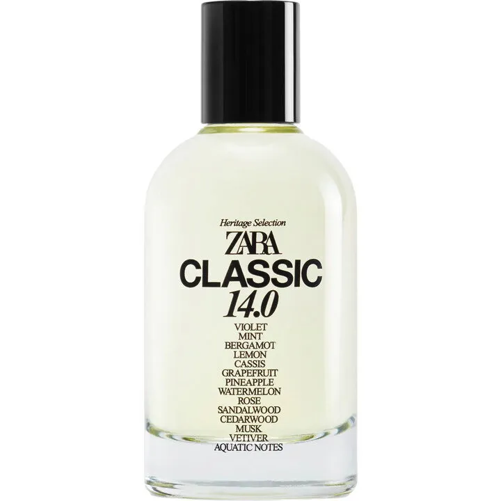 Zara Classic 14.0 parfüm şişesi
