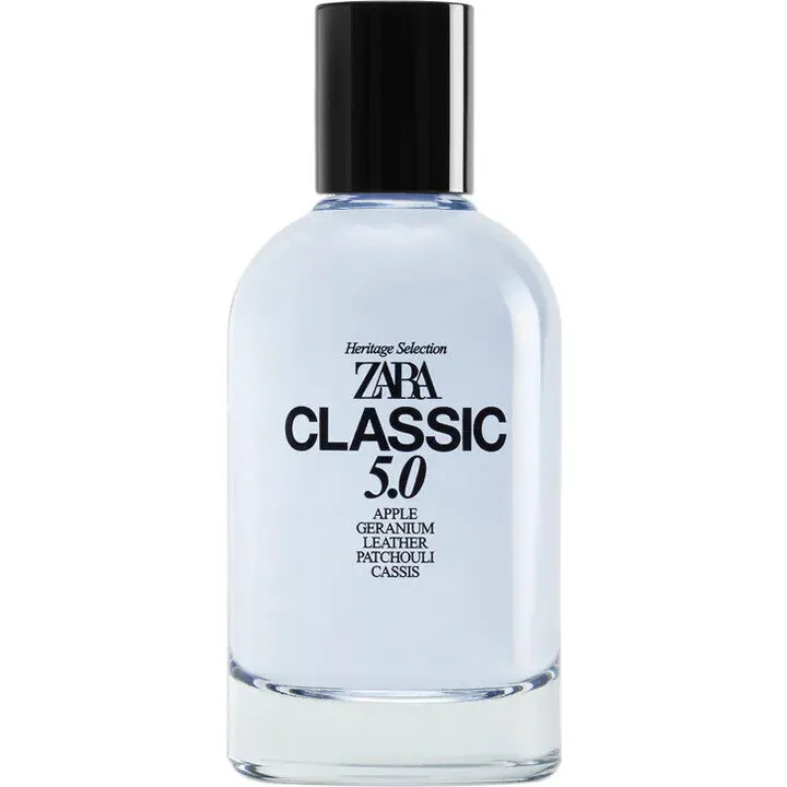 Zara Classic 5.0 perfume bottle