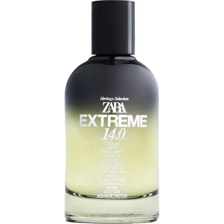 Zara Extreme 14.0 parfüm şişesi