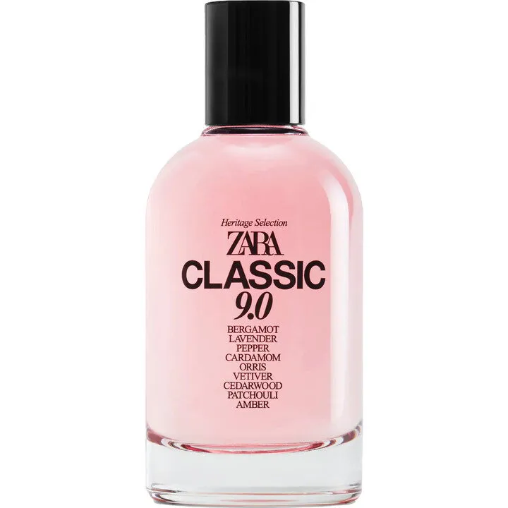 Zara Classic 9.0 perfume bottle