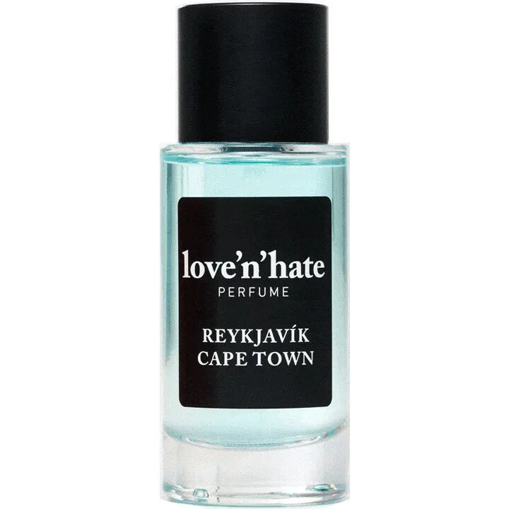 love'n'hate Reykjavic Cape Town perfume bottle