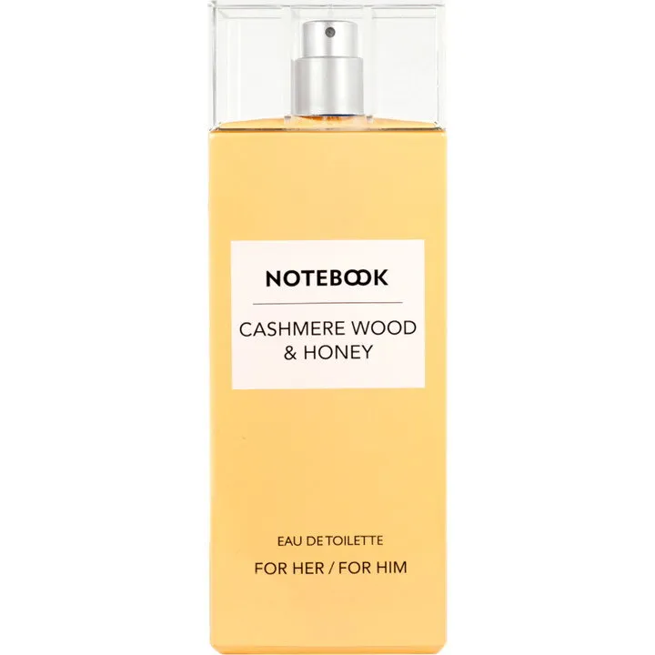 Notebook Cashmere Wood & Honey perfume bottle