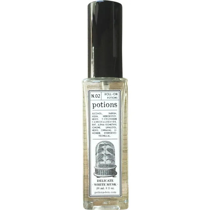 Potions N.02 Delicate White Musk parfüm şişesi