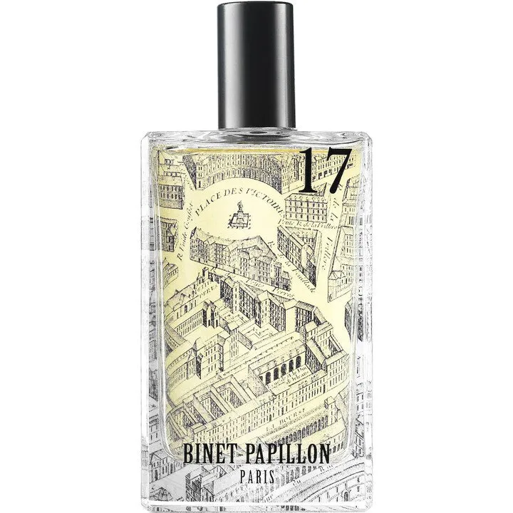 Binet-Papillon 17: Tubéreuse Mandragore / Royal Coat perfume bottle