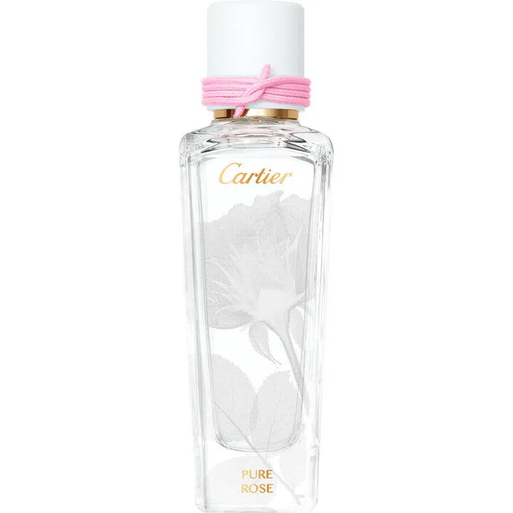 Cartier Pure Rose (Eau de Toilette) perfume bottle