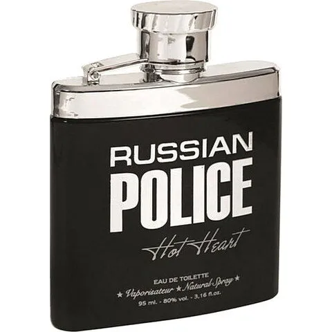 Sergio Nero Russian Police Hot Heart perfume bottle