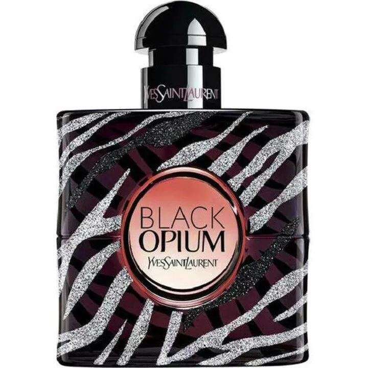 Yves Saint Laurent Black Opium Zebra parfüm şişesi
