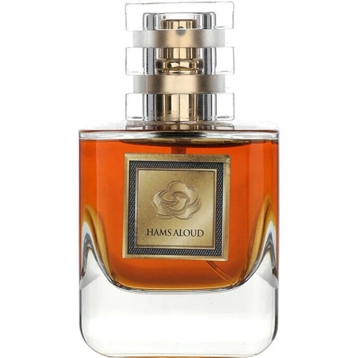 Rose & Amber Hams Aloud parfüm şişesi