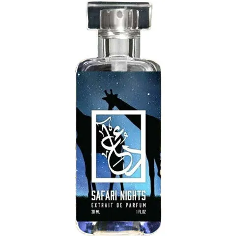 The Dua Brand Safari Nights perfume bottle