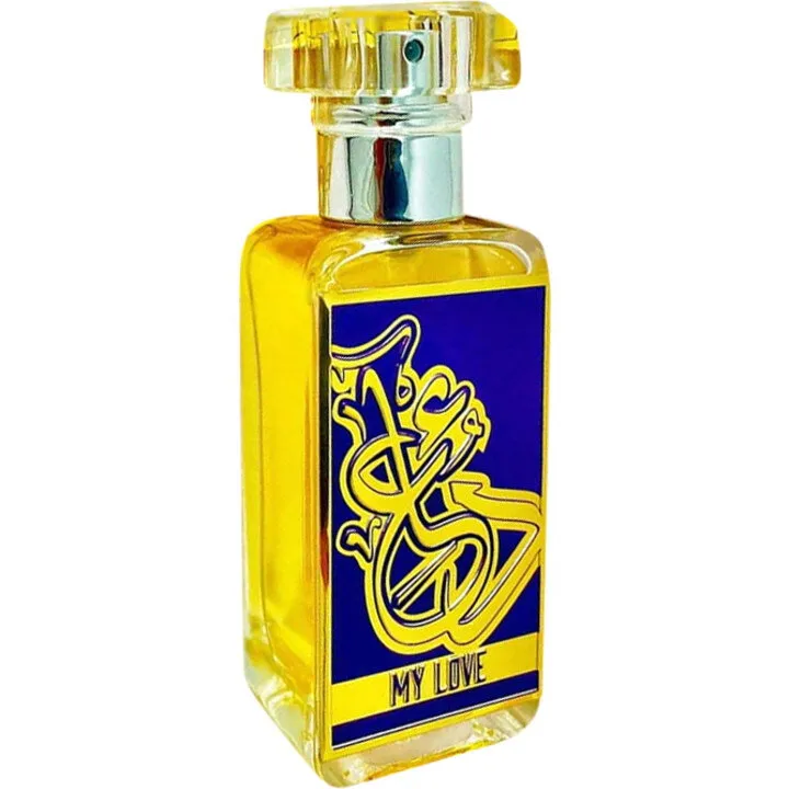 The Dua Brand My Love perfume bottle