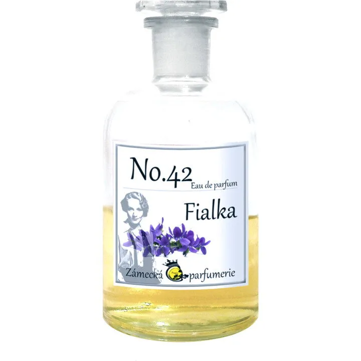 Zámecká Parfumerie No.42 Fialka parfüm şişesi