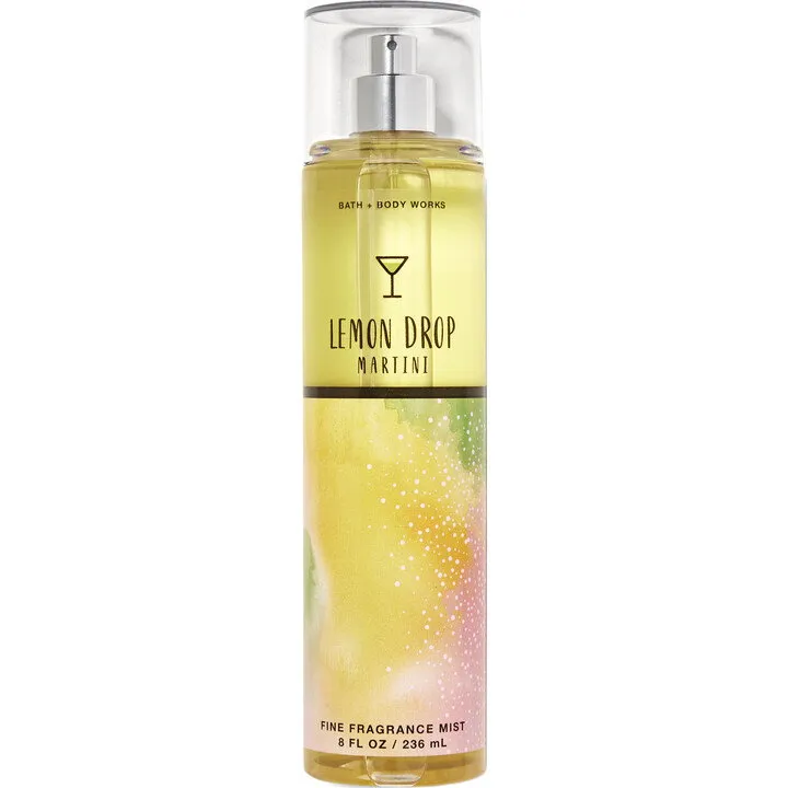 Bath & Body Works Lemon Drop Martini perfume bottle