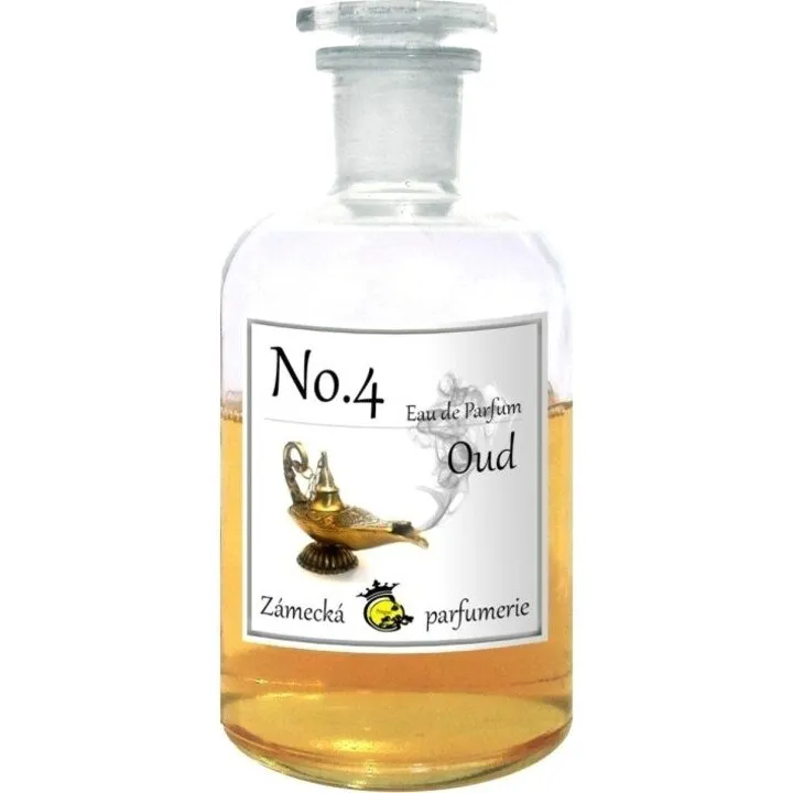 Zámecká Parfumerie No.4 Oud parfüm şişesi