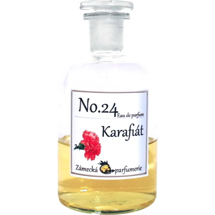 Zámecká Parfumerie No.24 Karafiát parfüm şişesi