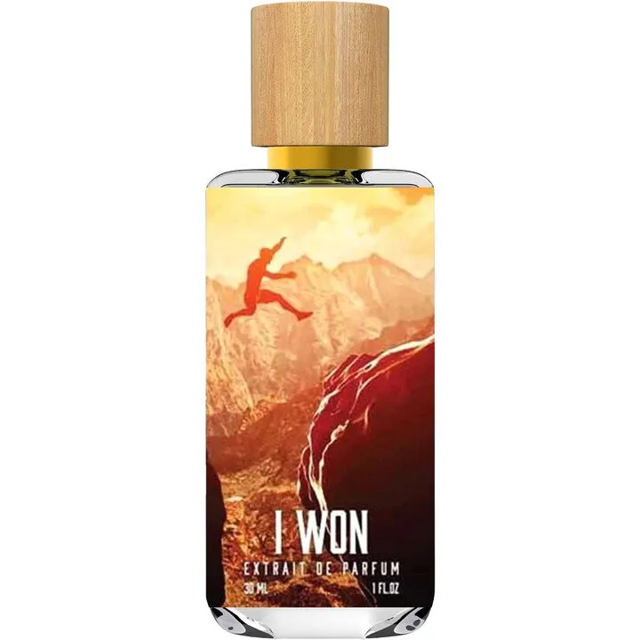 The Dua Brand I Won perfume bottle