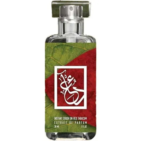 The Dua Brand Instant Crush on Red Tabacum perfume bottle