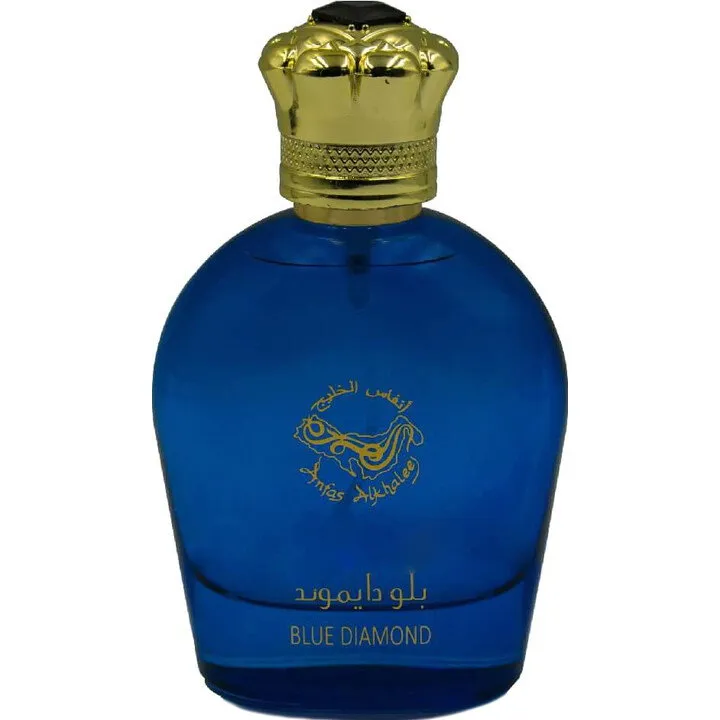 Anfas Alkhaleej Blue Diamond parfüm şişesi