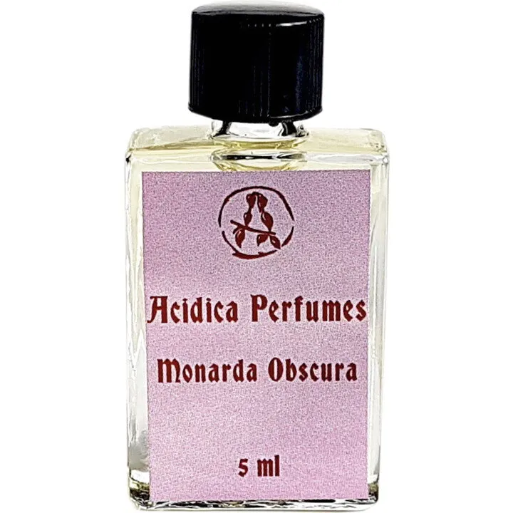 Acidica Perfumes Monarda Obscura perfume bottle
