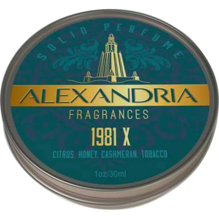 Alexandria Fragrances 1981 X (Solid Perfume) parfüm şişesi