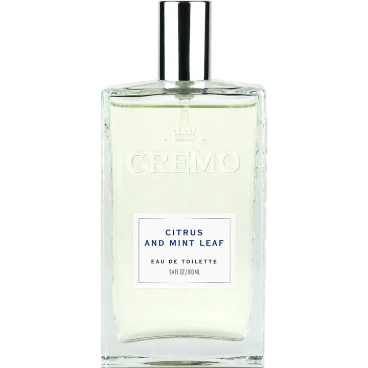 Cremo Citrus and Mint Leaf perfume bottle