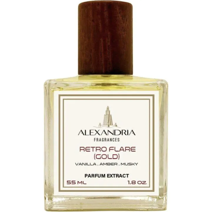 Alexandria Fragrances Retro Flare (Gold) perfume bottle