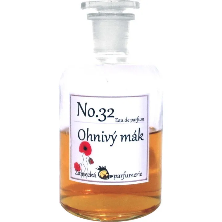 Zámecká Parfumerie No.32 Ohnivý mák parfüm şişesi