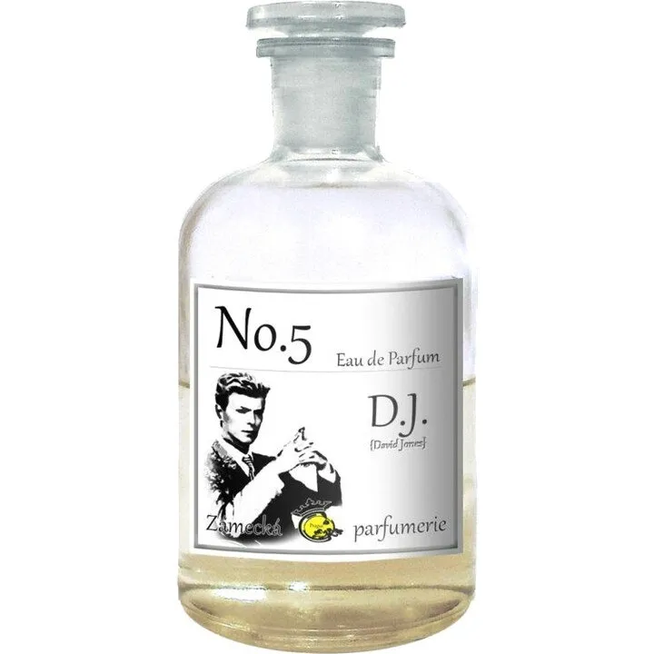 Zámecká Parfumerie No.5 D.J. {David Jones} parfüm şişesi