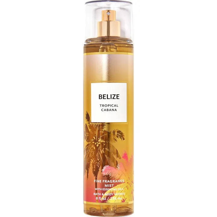 Bath & Body Works Belize Tropical Cabana parfüm şişesi