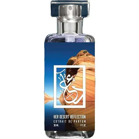 The Dua Brand Her Desert Reflection perfume bottle