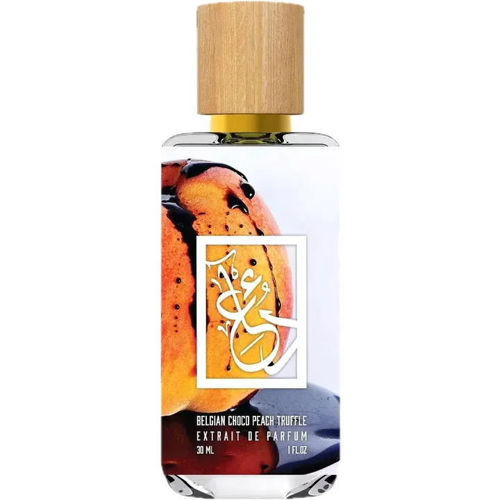 The Dua Brand Belgian Choco Peach Truffle perfume bottle