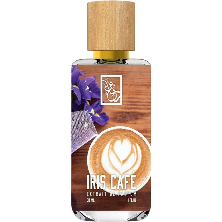 The Dua Brand Iris Café perfume bottle