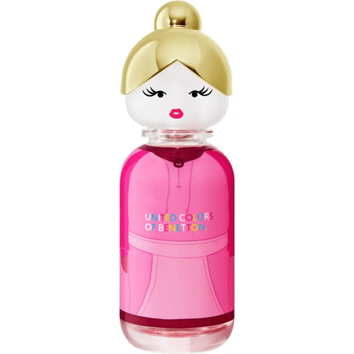 Benetton Pink Raspberry perfume bottle