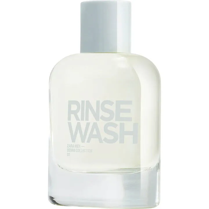 Zara Men — Denim Collection: 01 Rinse Wash perfume bottle