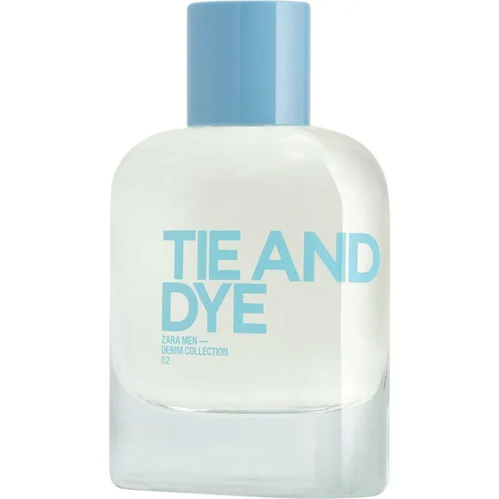 Zara Men — Denim Collection: 02 Tie and Dye perfume bottle