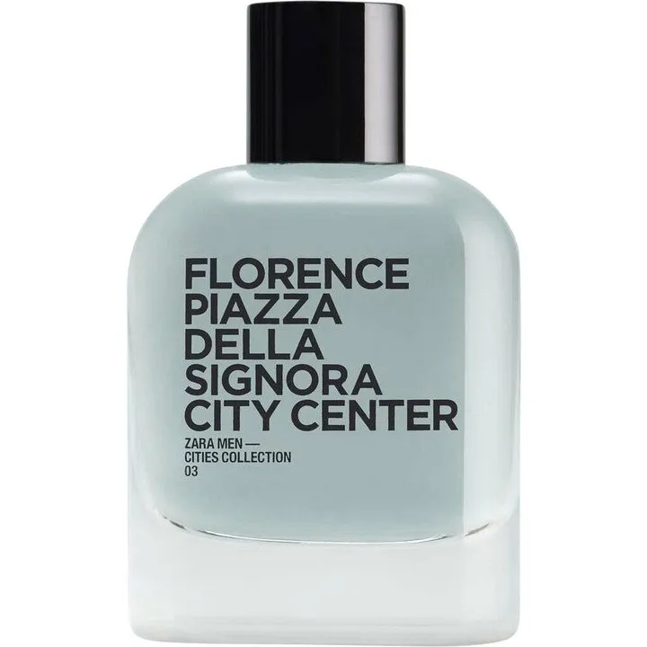 Zara Men — Cities Collection: 03 Florence Piazza Della Signora City Center parfüm şişesi