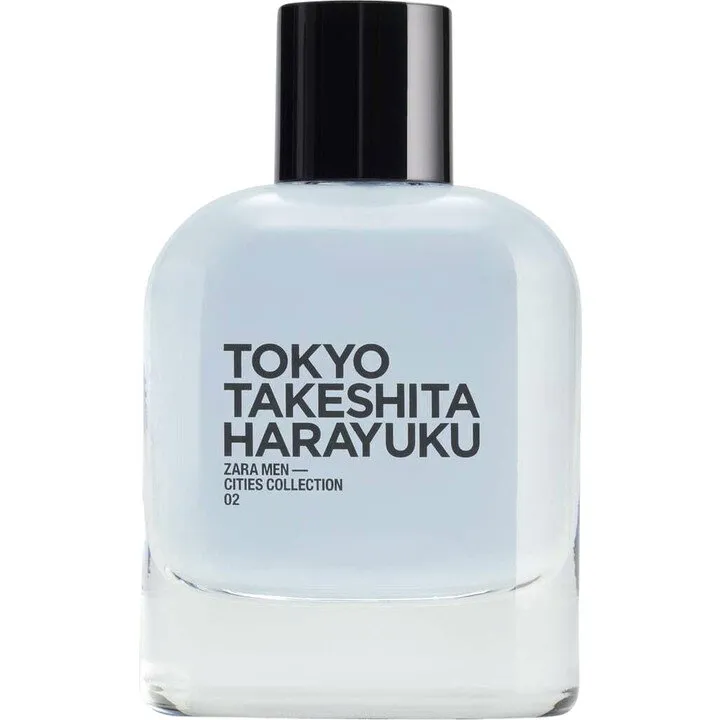 Zara Men — Cities Collection: 02 Tokyo Takeshita Harayuku parfüm şişesi