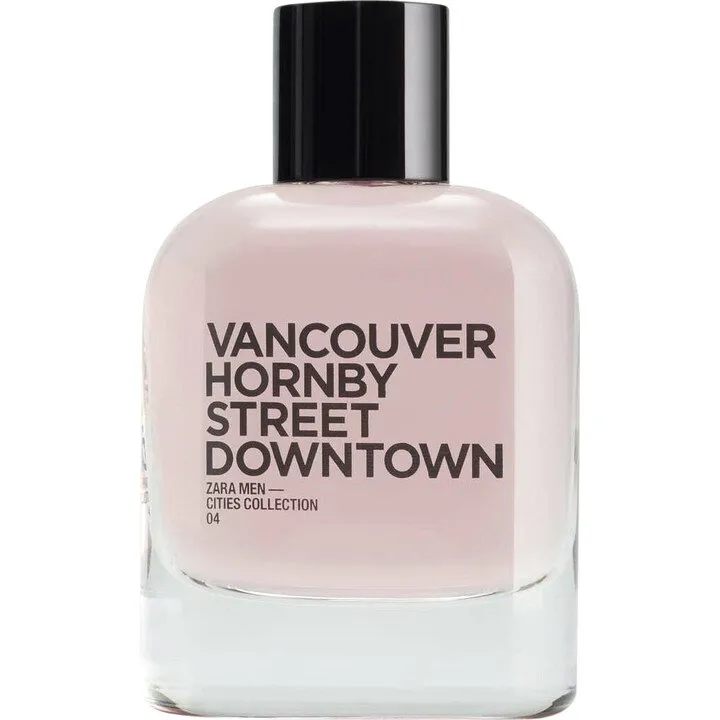 Zara Men — Cities Collection: 04 Vancouver Hornby Street Downtown perfume bottle