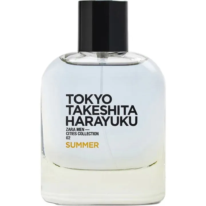 Zara Men - Cities Collection: 02 Tokyo Takeshita Harayuku Summer parfüm şişesi