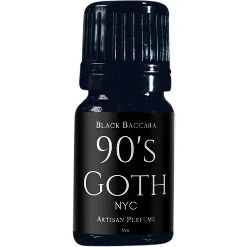 Amorphous 90's Goth NYC perfume bottle