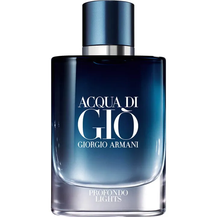 Giorgio Armani Acqua di Giò Profondo Lights perfume bottle