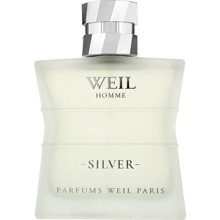 Weil Homme Silver perfume bottle