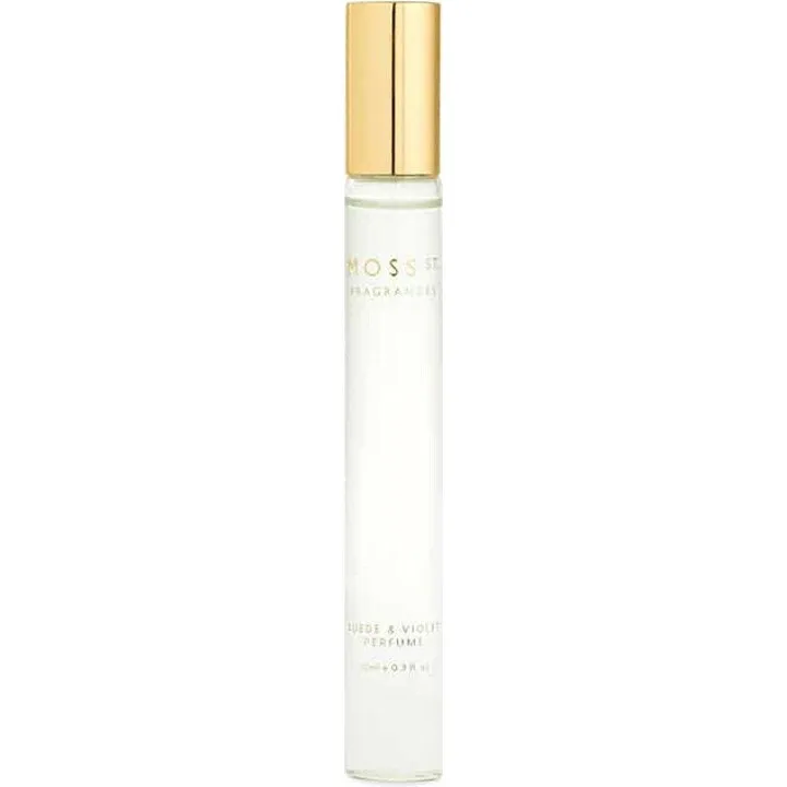 Moss St. Fragrances Suede & Violet perfume bottle