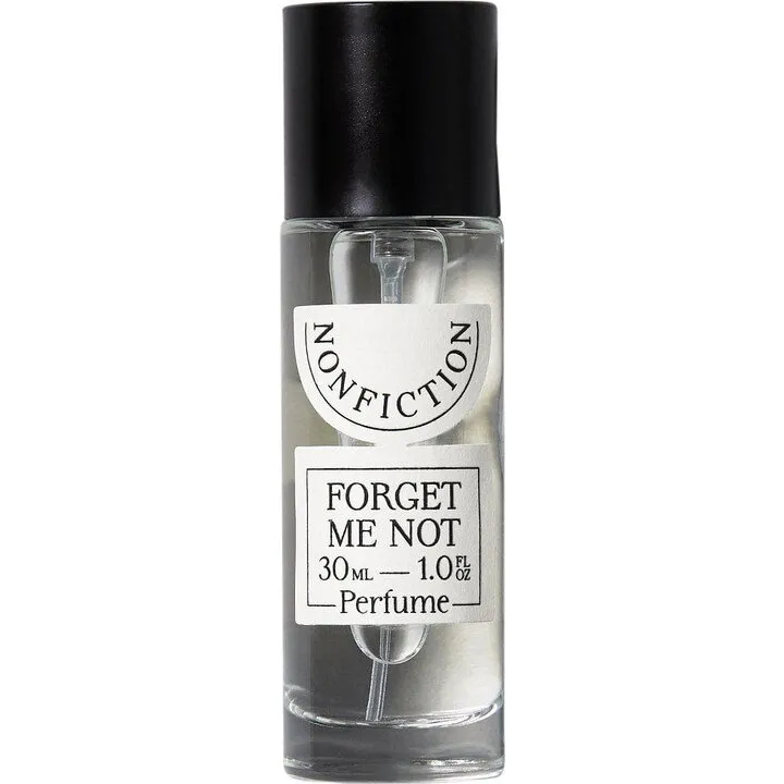Nonfiction Forget Me Not perfume bottle