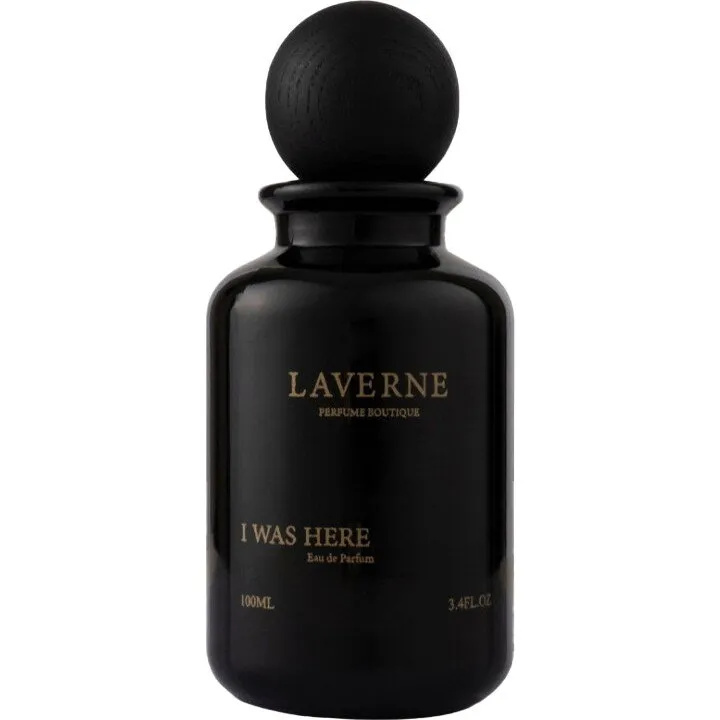 Laverne I was here perfume bottle