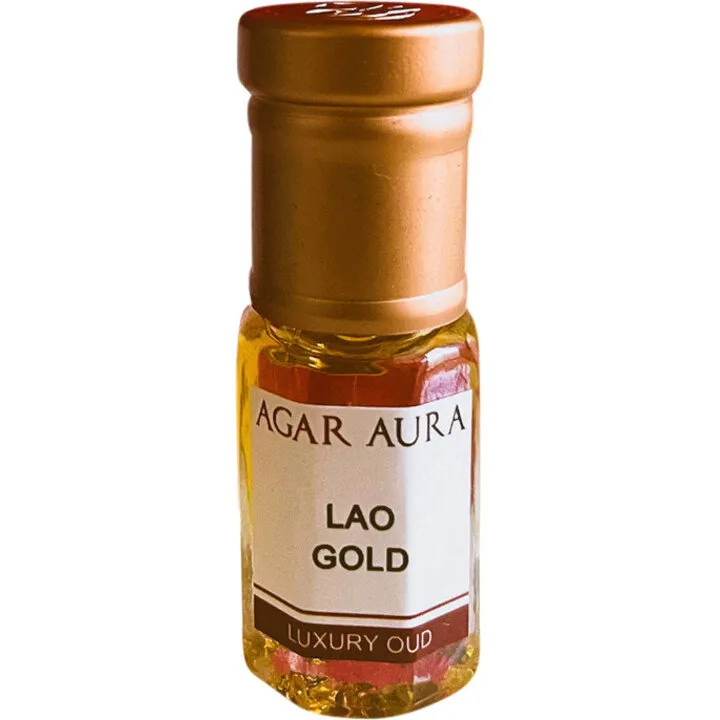 Agar Aura Lao Gold parfüm şişesi
