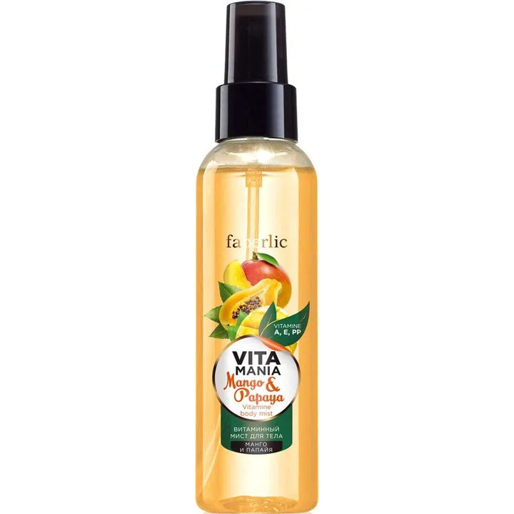 Faberlic Vitamania - Mango & Papaya parfüm şişesi